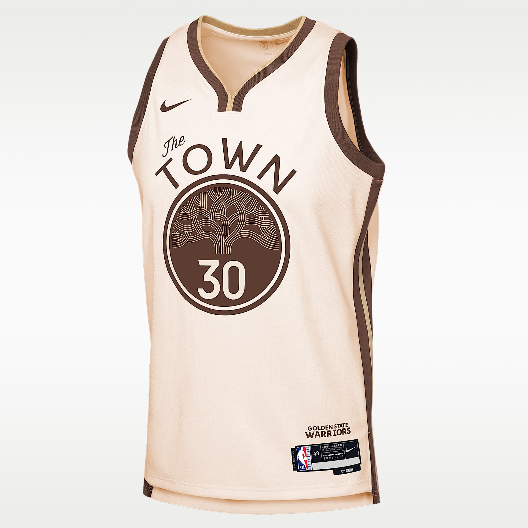 NBA Warriors Curry ユニフォーム シティーエディション カリー Stephen Curry Golden State Warriors City Edition Big Kids' Nike